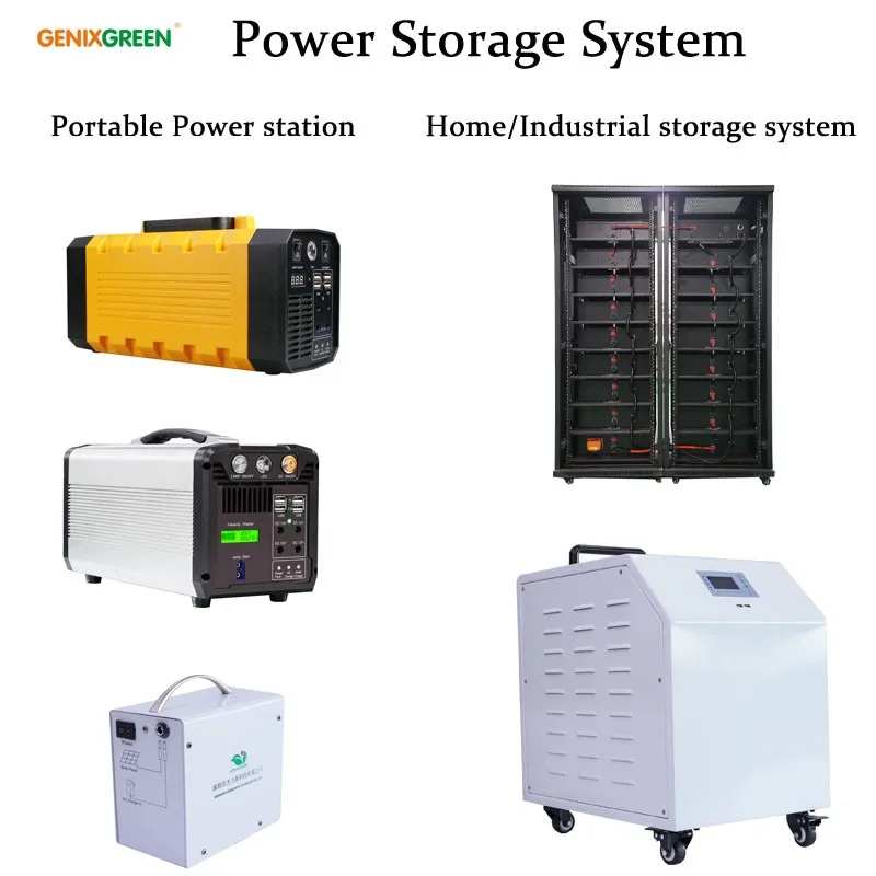 1000W back up battery solar portable power station pack generator station