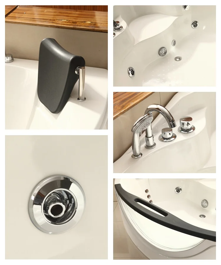 Indoor bathtub Function Massage Plastic Adult Bath Tub