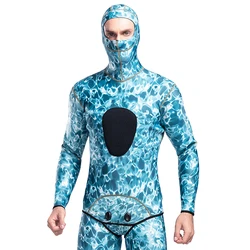Высокое качество, Лидер продаж, индивидуальный гидрокостюм с длинным рукавом для подводной охоты, гидрокостюм 5 мм