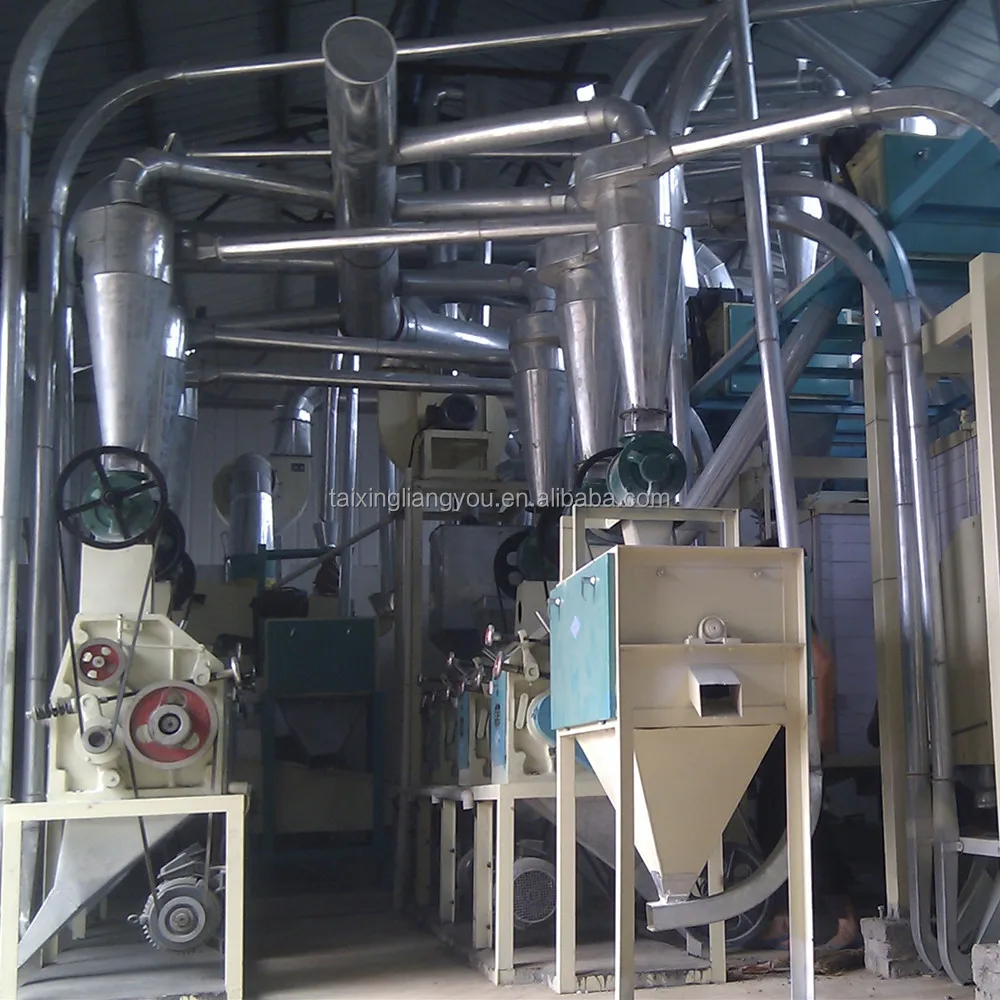 Полная линия фрезерных машин для муки каштана от профессионального производителя