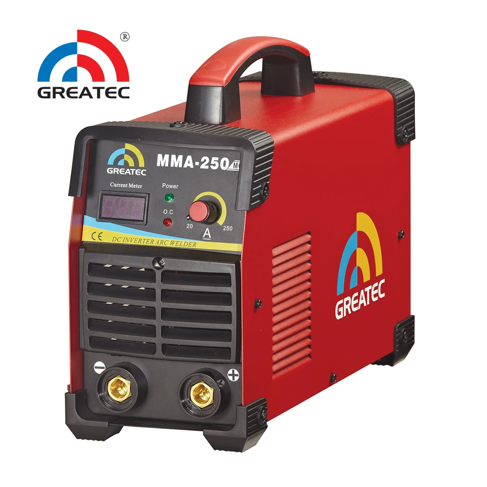 GREATEC  Mma-250 Esab Inverter Arc Welding Machine Other Arc Welder  OEM New Design MMA Hot Selling Wholesale Portable Welder