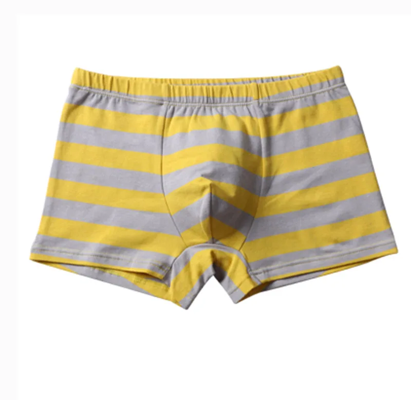custom nice classic cotton boys boxer short stripe kids underpants lovely children underwear
