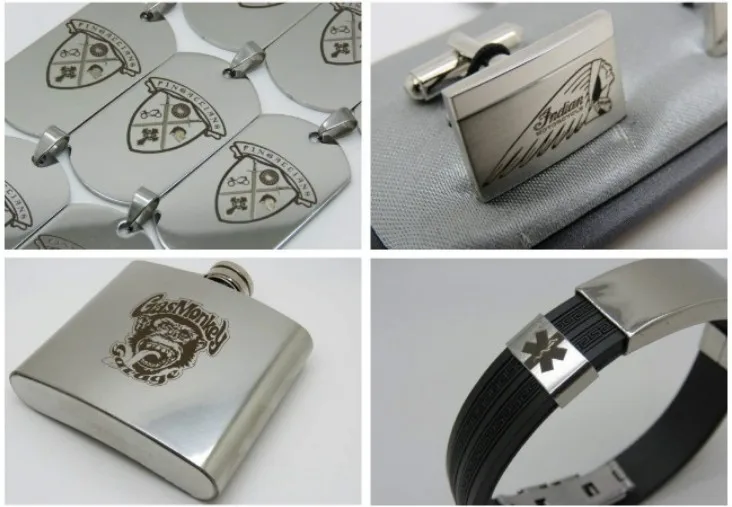 20w 30w 50W fiber laser marking machine with Raycus laser source making on metal stainless steel Jewelry ring silver gold watch
