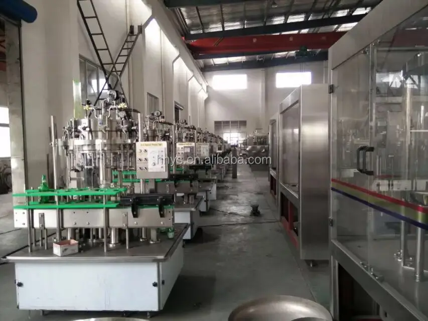 high quality small carbonated soft drink beverage filling line