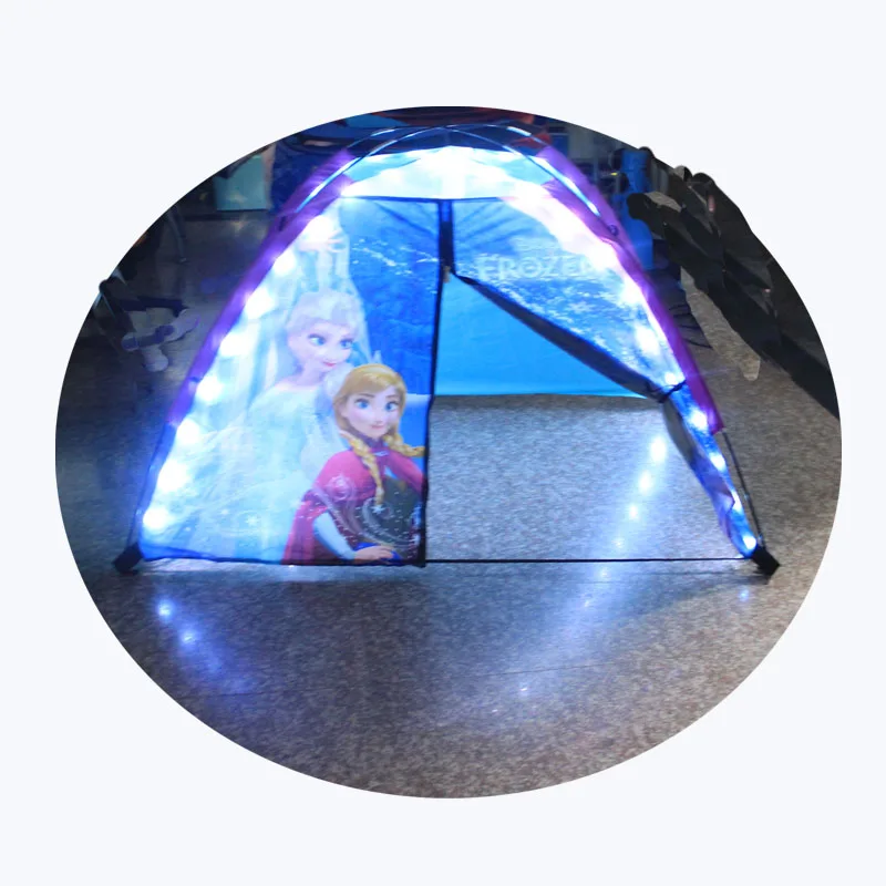 newest design glow a frame play tent in the dark shine kids with led