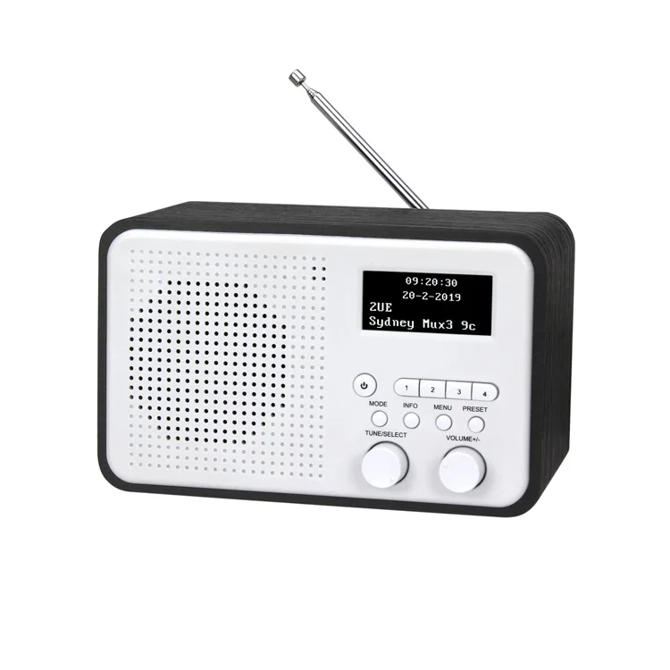 MA-332 WLAN internet radio with clean big display and alarm clock