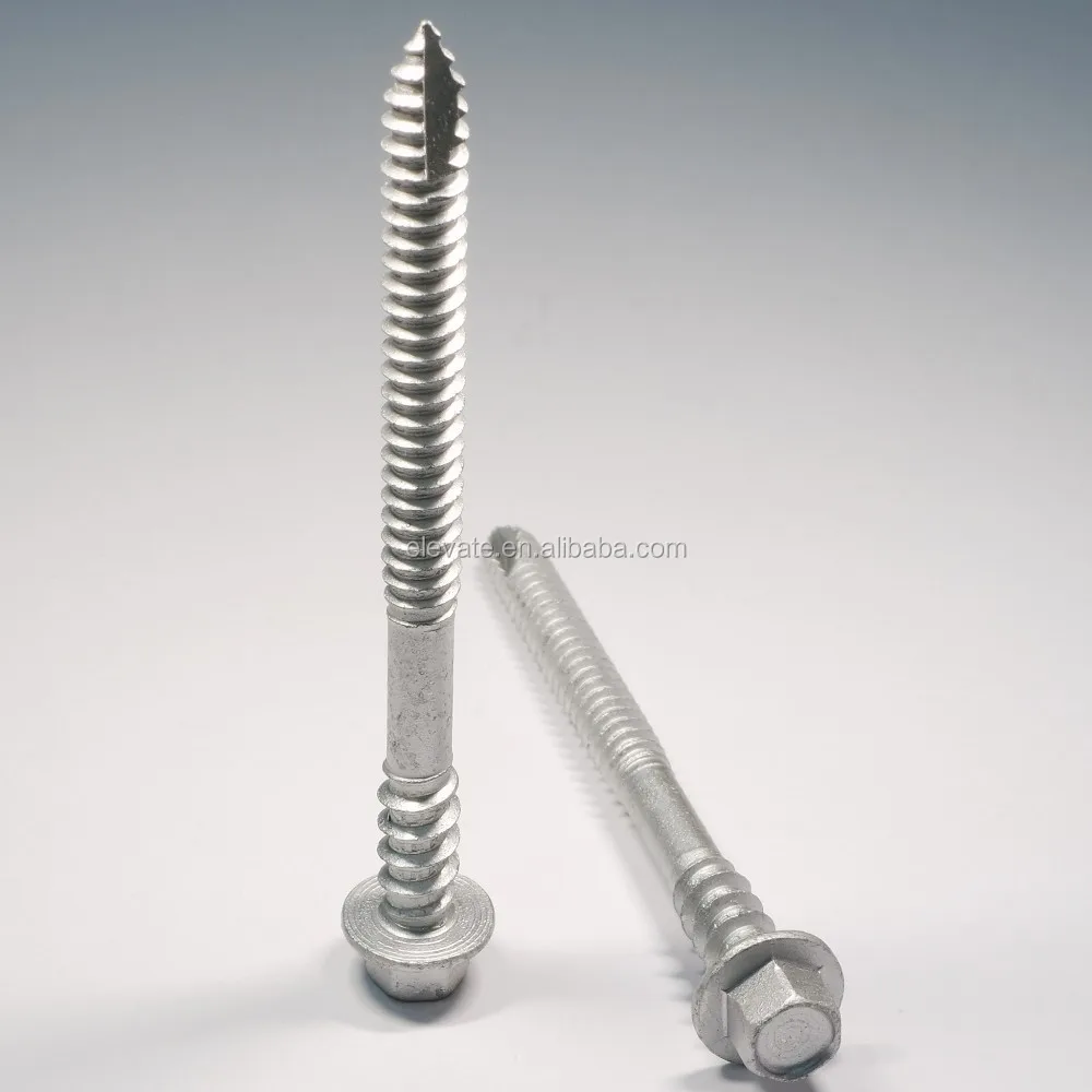 Indented Hex Washer Head Undercut Double Thread Type-17 Self Tapping Screw