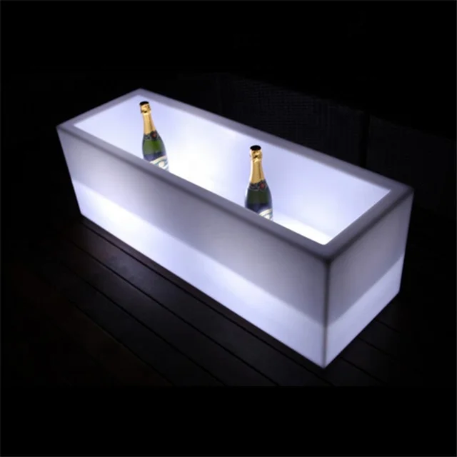 Modern corona rechargeable led ice bucket for night club,disc,event and party ect.
