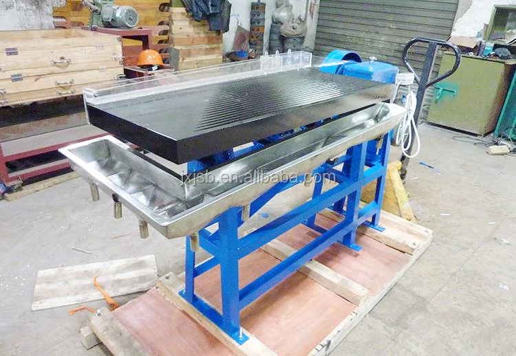 1100 Laboratory Aluminum Alloy Shaking Table for Gold Ore Testing