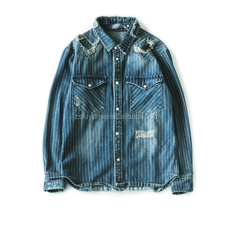 
2015latest denimm shirts designs bulk buy from china manufacture wholesale clothing custom design cotton men casual denim shirt 