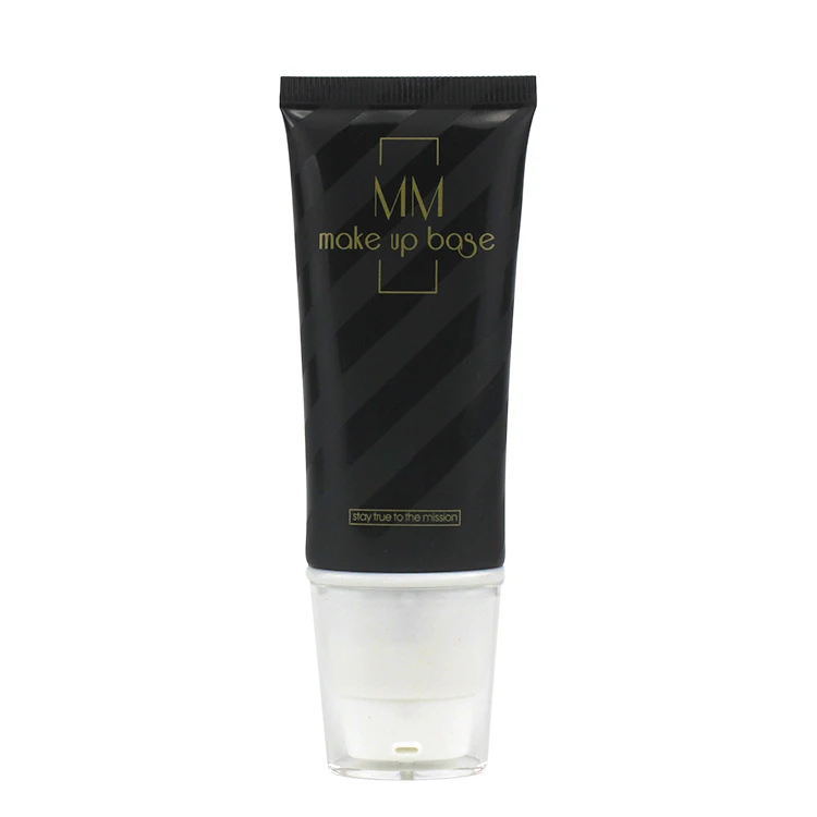 Guangzhou 50ml Airless Pump Empty Plastic Packaging Cosmetic Scrub Acne Sun Screen Sunblock CC BB Cream Tube