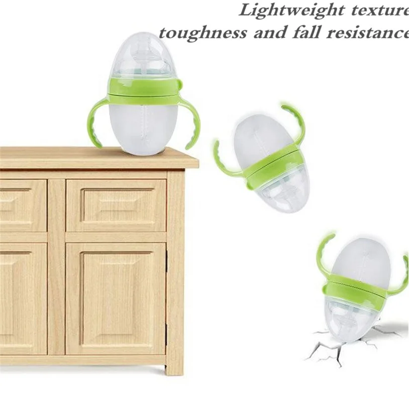 2020 Good Quality Food Grade Free Pure Silicone Warm Milk Feeding Bottle For Newborn Babies