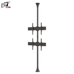 New LCD TV Pole Mounting Swivel Universal TV Stand For 32 To 65 Inch