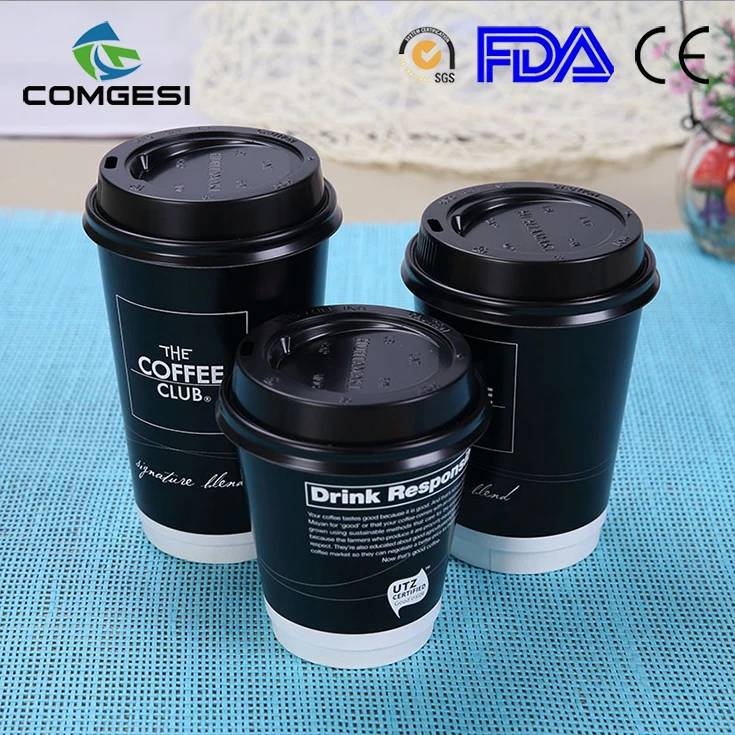 Plain white paper coffee cups_coffee cups bulk_paper cups for hot beverages