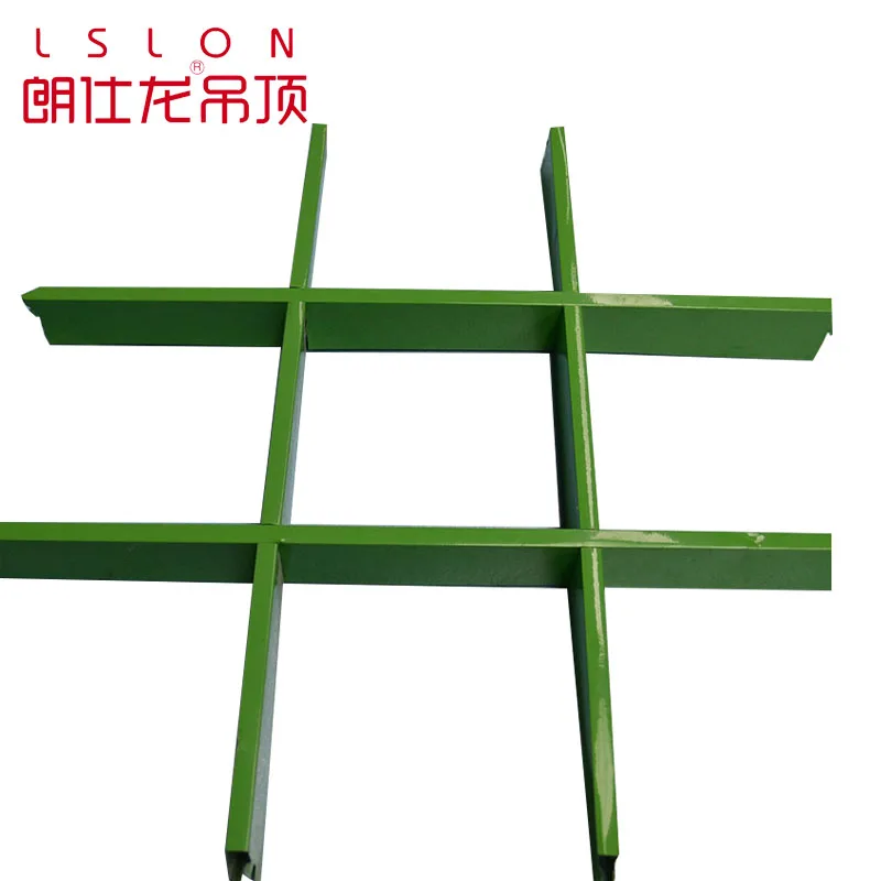 Metal Ceiling Aluminum Grid Ceiling Panel Building Material Grille Suspended Ceiling