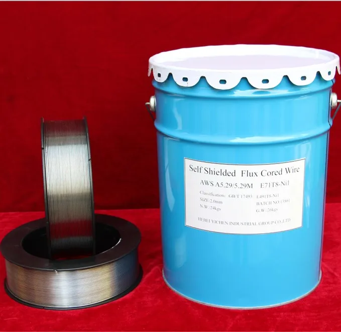 E71T-GS  shielded flux-cored welding wire