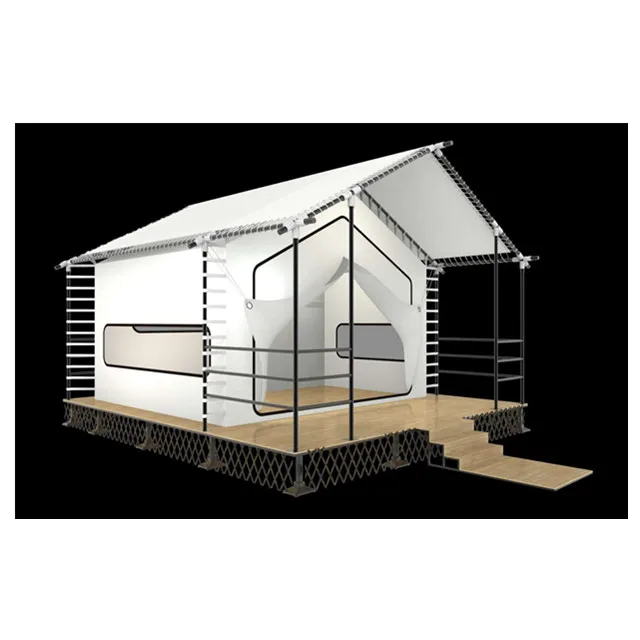 
customized bell tent good quality dome tent glamping luxury tent ideas from China factory 