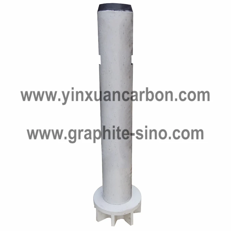 Китай Aluminumm промышленности используется дегазации графит ротора и вала