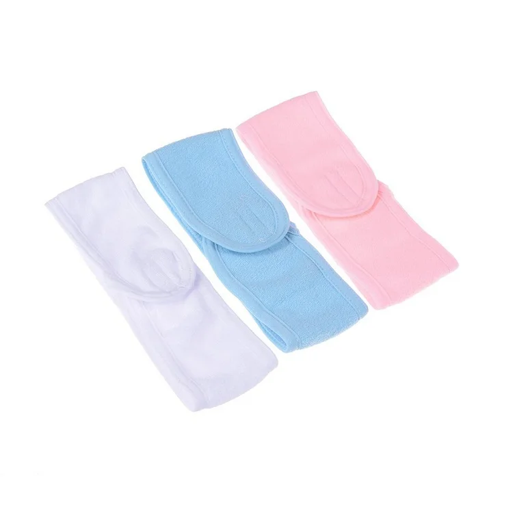Makeup towel hair band microfiber for womens hair