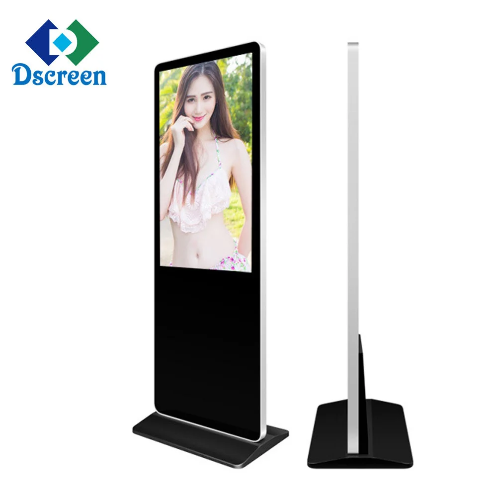 Готово к отправке товара Смарт плакат цифровая камера с Wi-Fi для signage напольная подставка 32 дюймов hd рекламное табло с ЖК-дисплеем