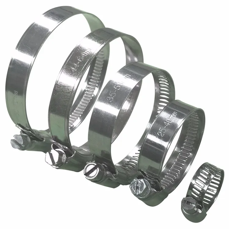 hydraulic spring adjustable stainless steel hose adjustable tightener quick release clamping heavy duty hose clamp