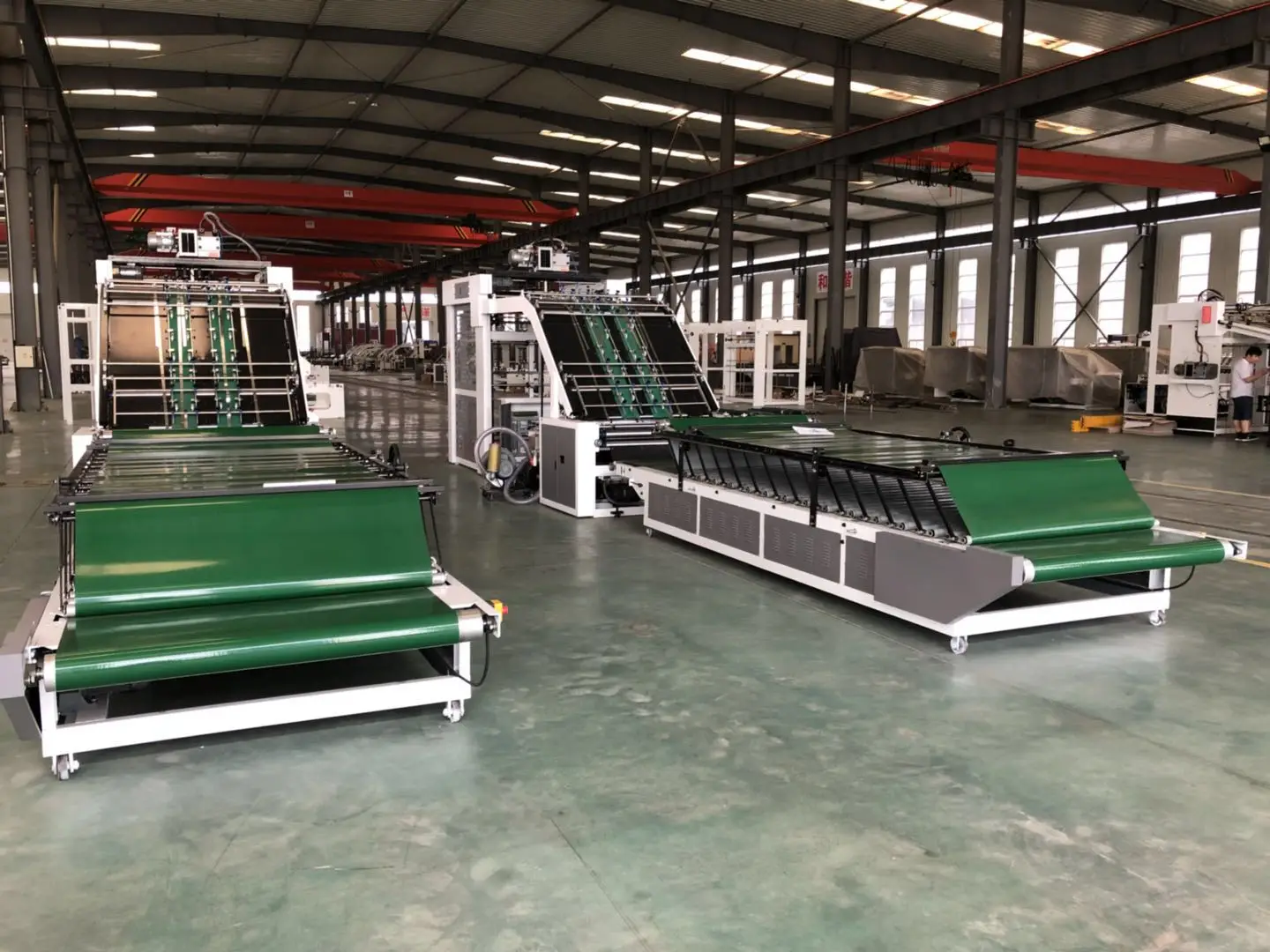 Semi automatic corrugated flute laminator