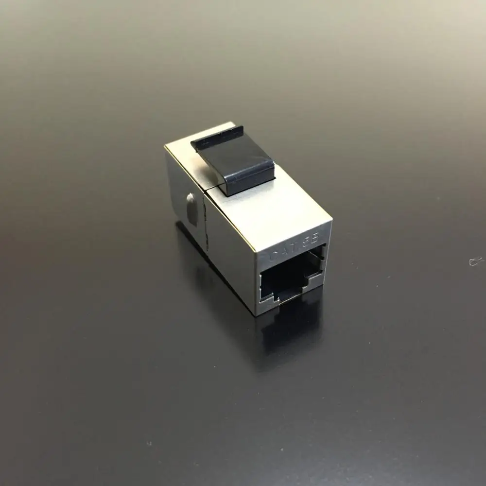 Female to Female RJ45 Cat5e Shielded Inline Coupler for cable extended
