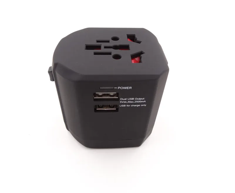 Hot Sale Gadgets International World universal travel adapter with usb Gift Items for Men