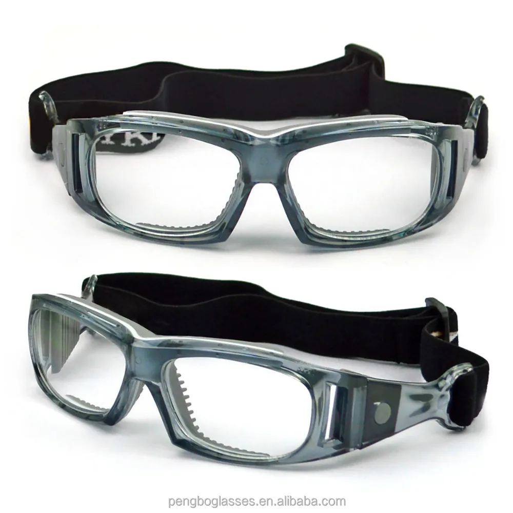 Professional Protective Basketball Glasses with flexible strap for Ball Sports