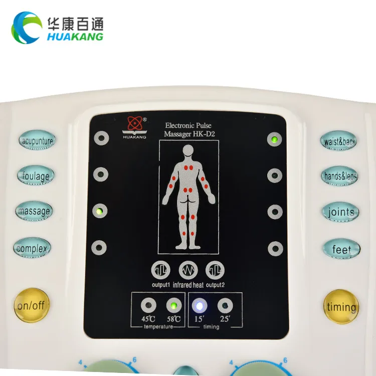 
Mini Physiotherapy Tens Unit Foot Massager Low Frequency Therapy Machines 