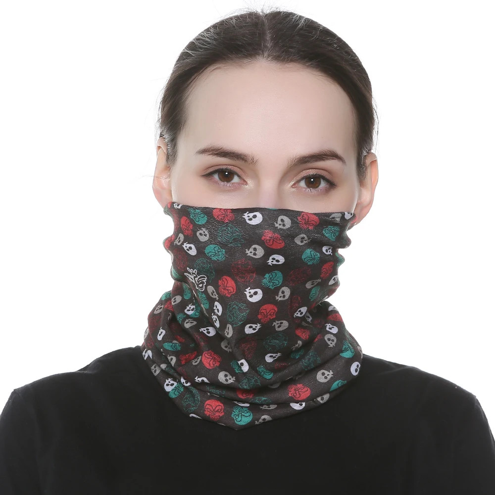 Latest Fashion Winter Outdoor Sports Reversible Polar Fleece Headwear Microfiber Tube Bandanas Magic Neck Warmers