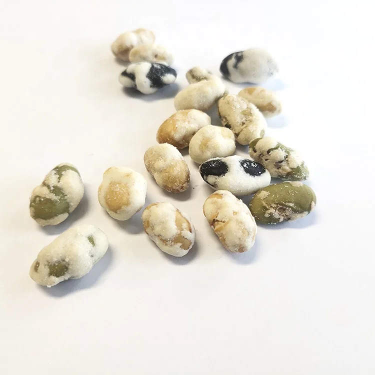 Wasabi Flavor Coated Protein Three Bean Mixed Snacks