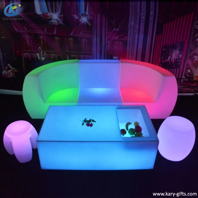 Used nightclub furniture led curved casino chair