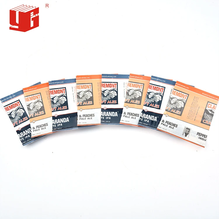 Термоусадочный рукав для пивной банки с цифровой печатью