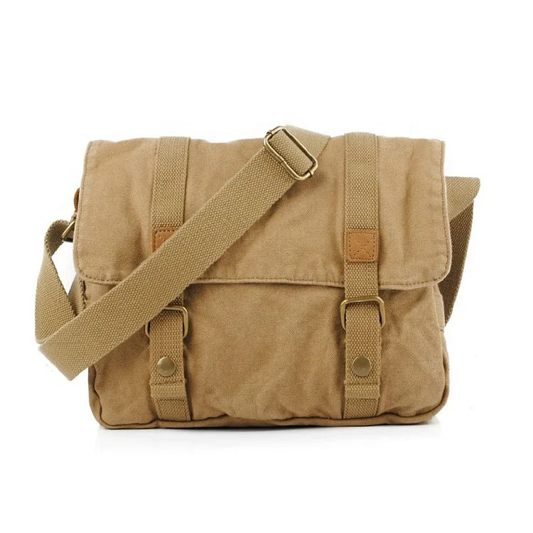 Wholesale messenger bag satchel male canvas bags