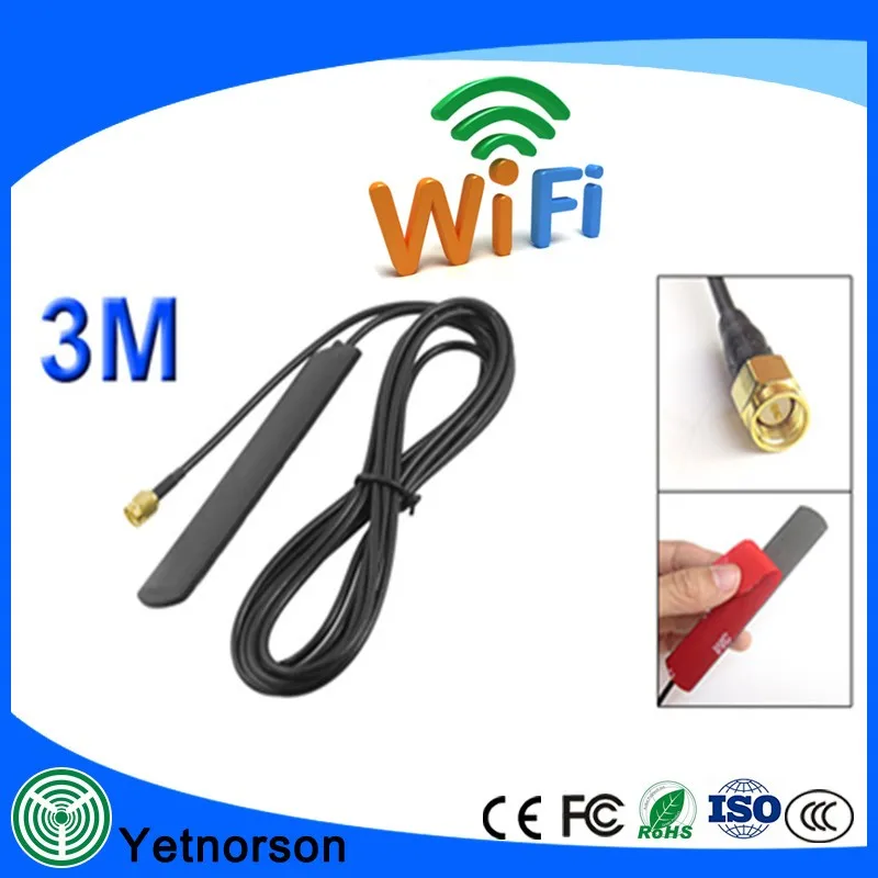 Оптовая Двухдиапазонный 2.4 ГГц 5 Wi-Fi PCB Патч Антенны WiFi для Android с SMA Мужской
