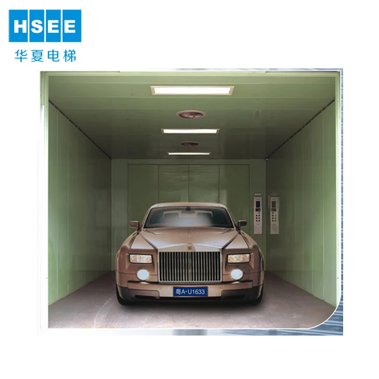 best price china commercial building parking elevator car weight lifting