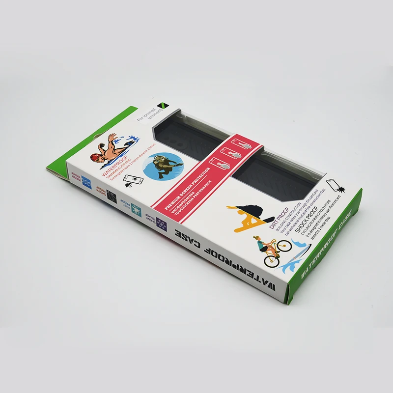 
Waterproof Case 360 Full Rugged Cover Slim Shockproof Dustproof Waterproof Built-in Screen Protector For iPhone XS/ 