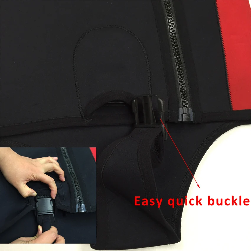 
Factory spearfishing wetsuit neoprene wet suit pants jacket 2 piece set chest zip wetsuit 