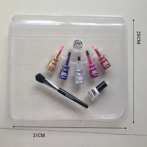 kids DIY  glue art glitter body tattoo kit