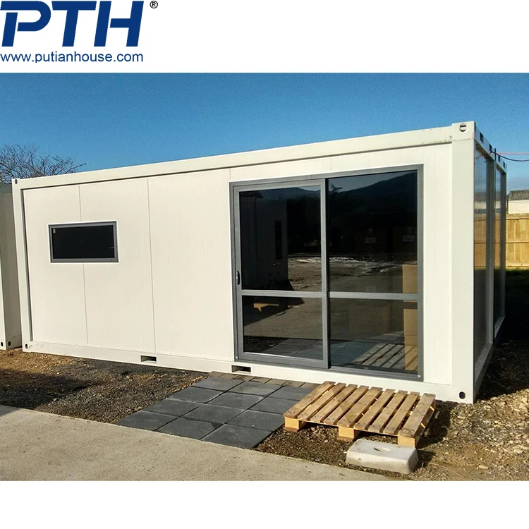 Thermal Glass 20ft Container House Preab Mudular Home Portable Module Sandwich Panel