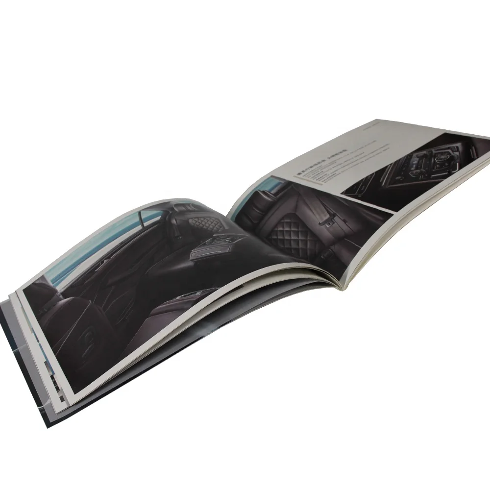 Full color pantone paper printing catalog