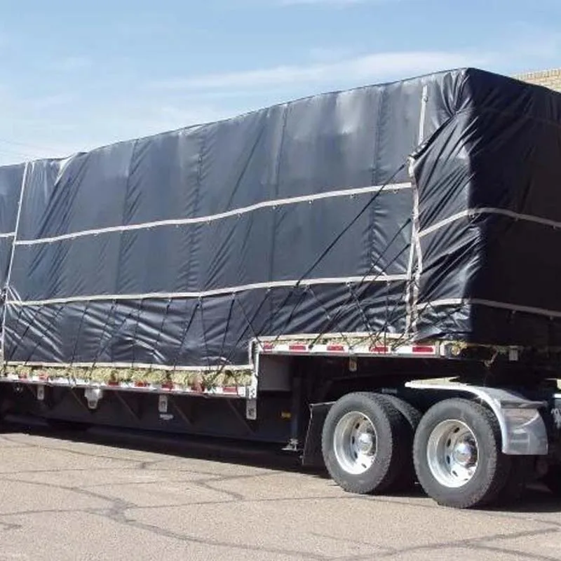 customized lumber tarp made in pvc coated polyester fabric