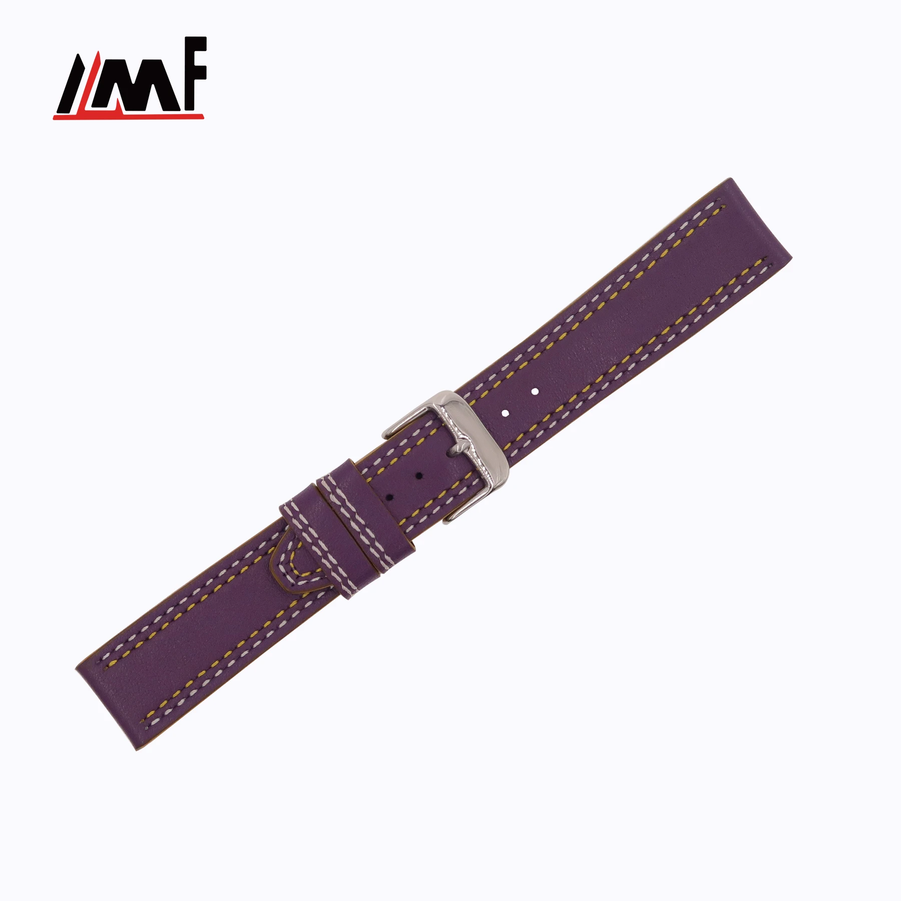 Top Grade Glamourous cut edge Nappa Leather multi color 14mm 16mm 18mm 20mm 21mm Soft Watch Strap  Jewelry for Ladies