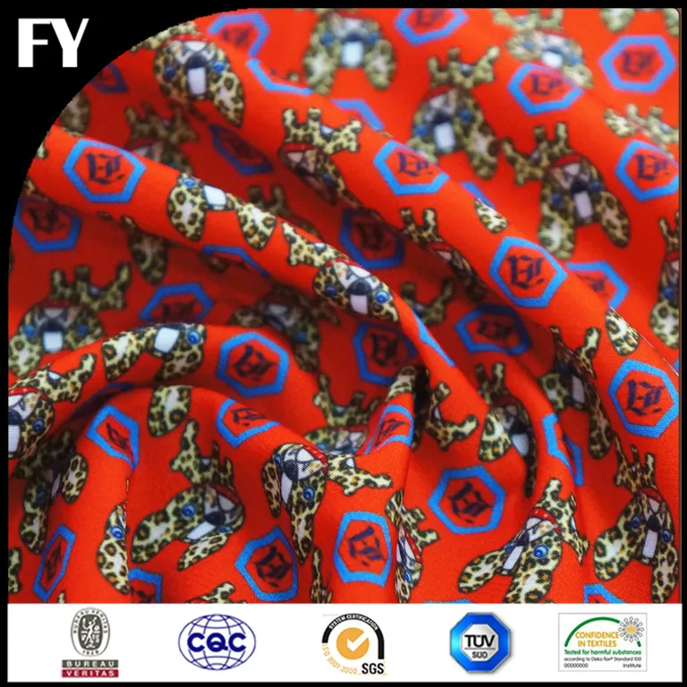 
Factory custom digital print high quality pre quilted cotton fabric 