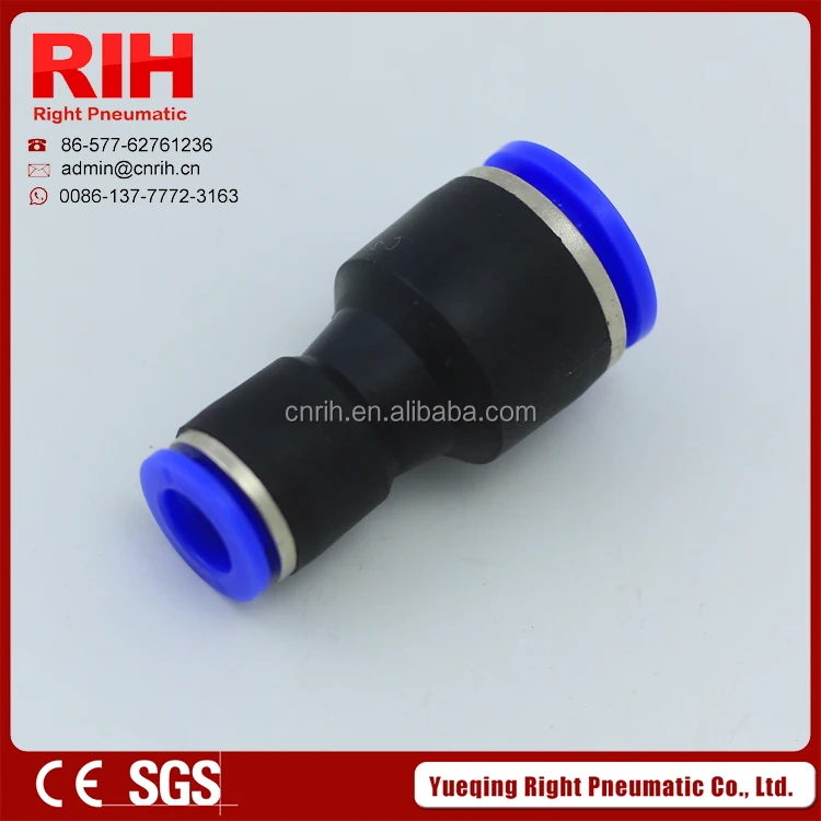 Пневматика Быстрый Разъем Серии PG Прямом сантехника тройник трубы Связи Изменить Размер