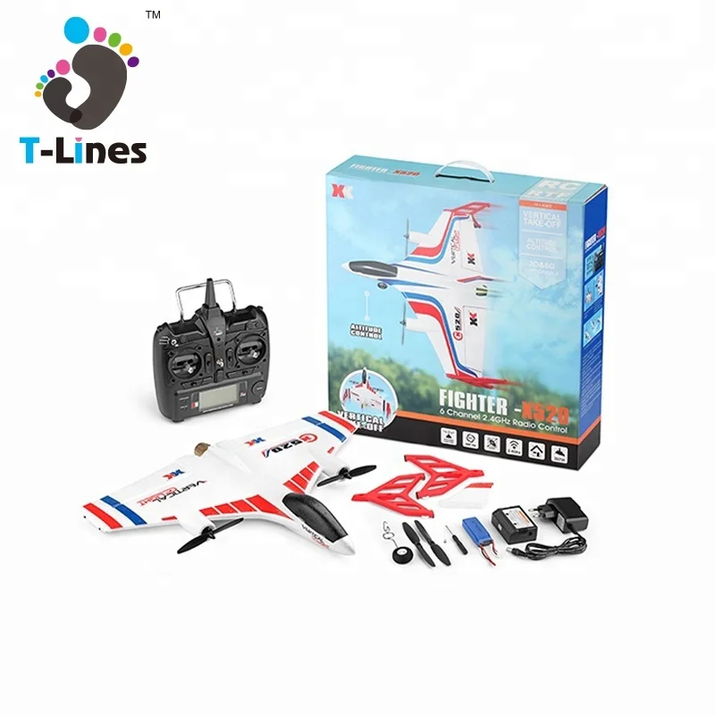 WLtoys X520 6ch jet plane EPP foam airplane rc