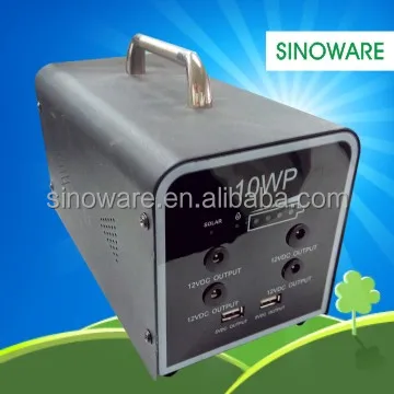 Home portable solar power system with solar panels for small homes solar plants