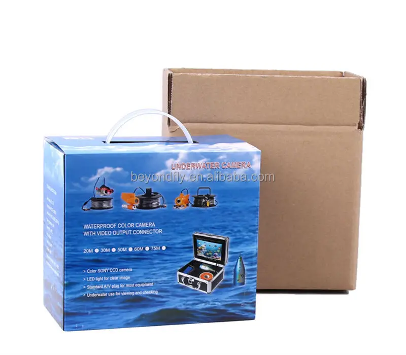 
HD 1000 TVL Underwater Ice Fishin Camera Fish Finder Diving Camera with DVR CR110-7LG with 15 - 30 meters super strong cable 