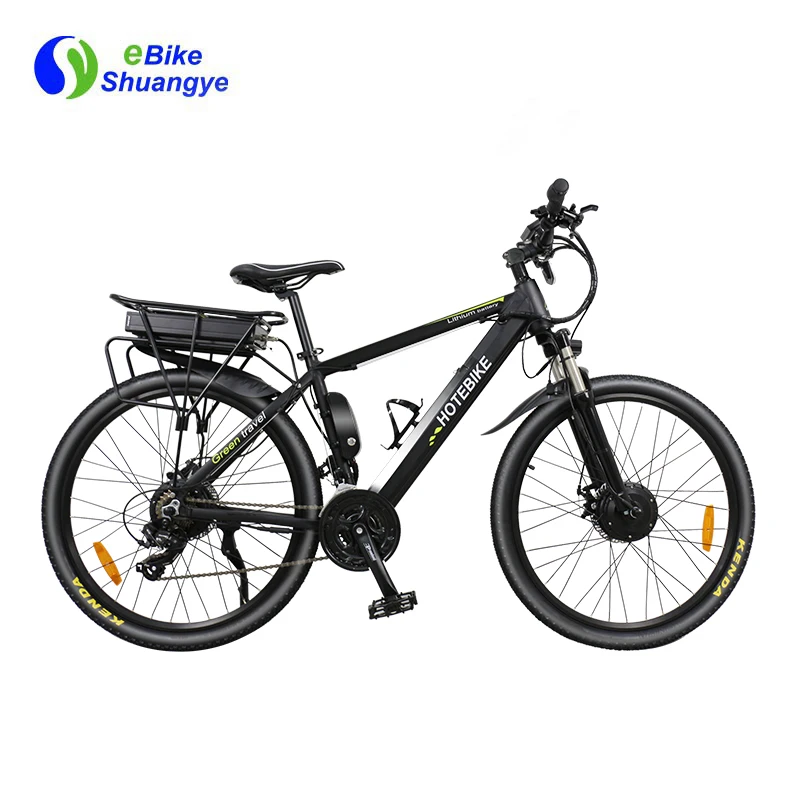 26' 36v dual motor dual battery 21 speed chinese mountain electric bike